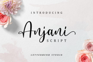 Anjani Script: The Modern Handwritten Font for Authentic Design