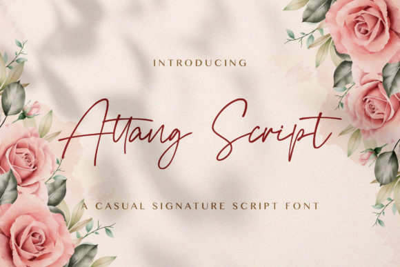 Attang Script: A Fresh Take on Modern Calligraphy