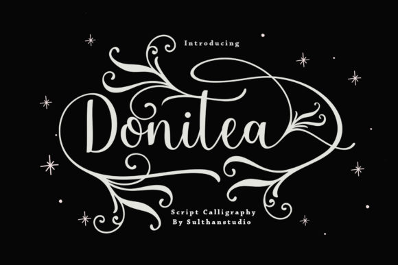 Donitea Script: The Modern Handwritten Font for Brand Identity