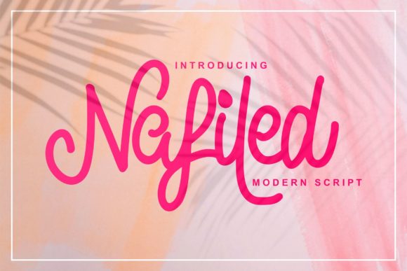 Nafiled Script: A Delicate Touch for Modern Design