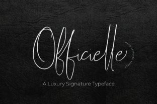 Officielle Script: A Modern Take on Handwritten Elegance