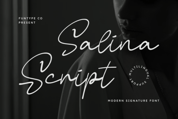 Salina Script: Crafting Intimate and Elegant Typography