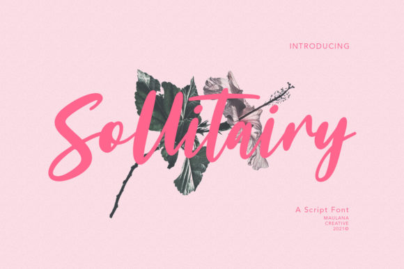 Sollitairy Script: The Art of Elegant Typography