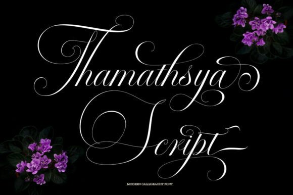 Thamathsya Script: A Font for Elevated Design Projects